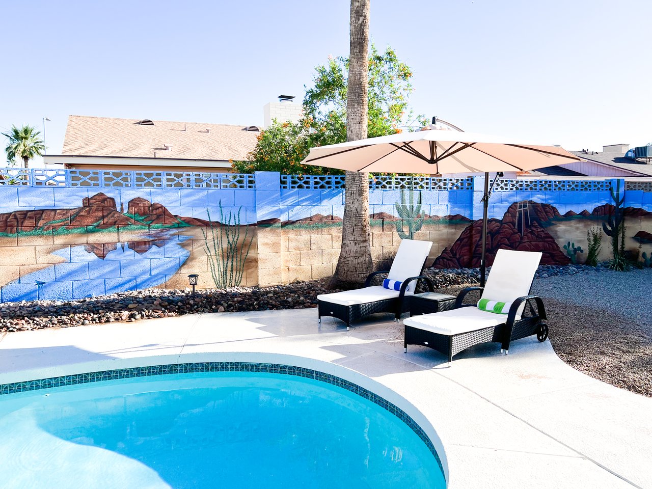 Pool with Seating