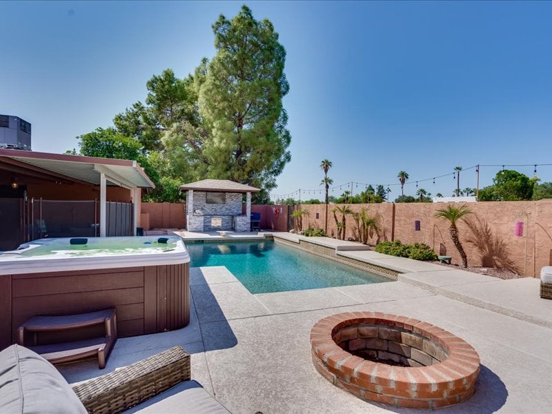 Pool and Hot Tub