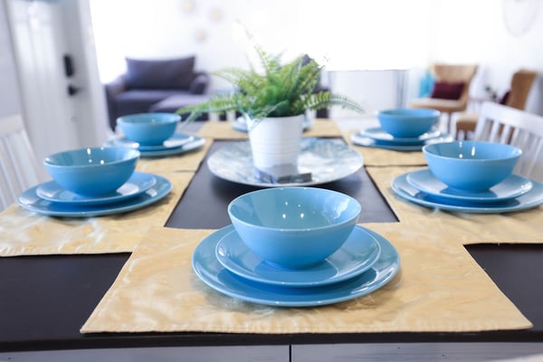 Dining Table with cutlery