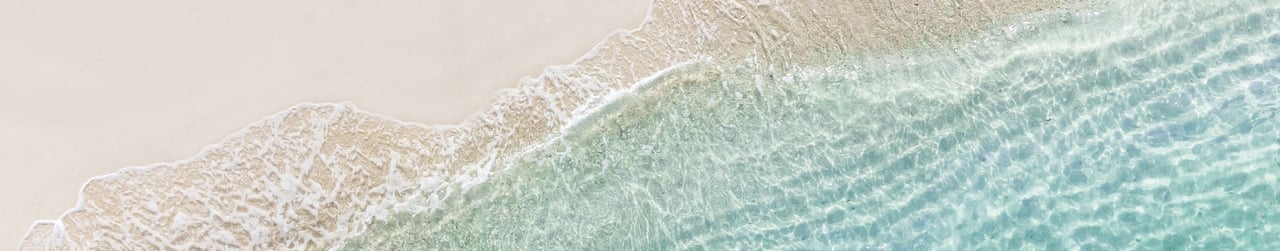 Beach aerial view