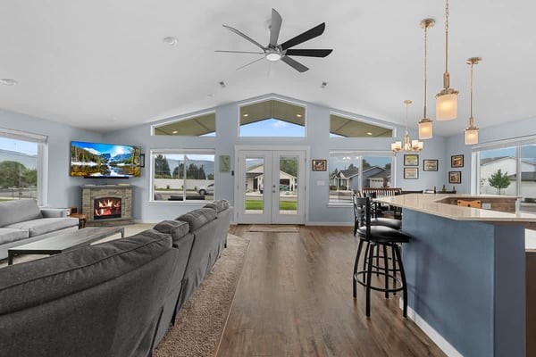 Living Room opening to Patio