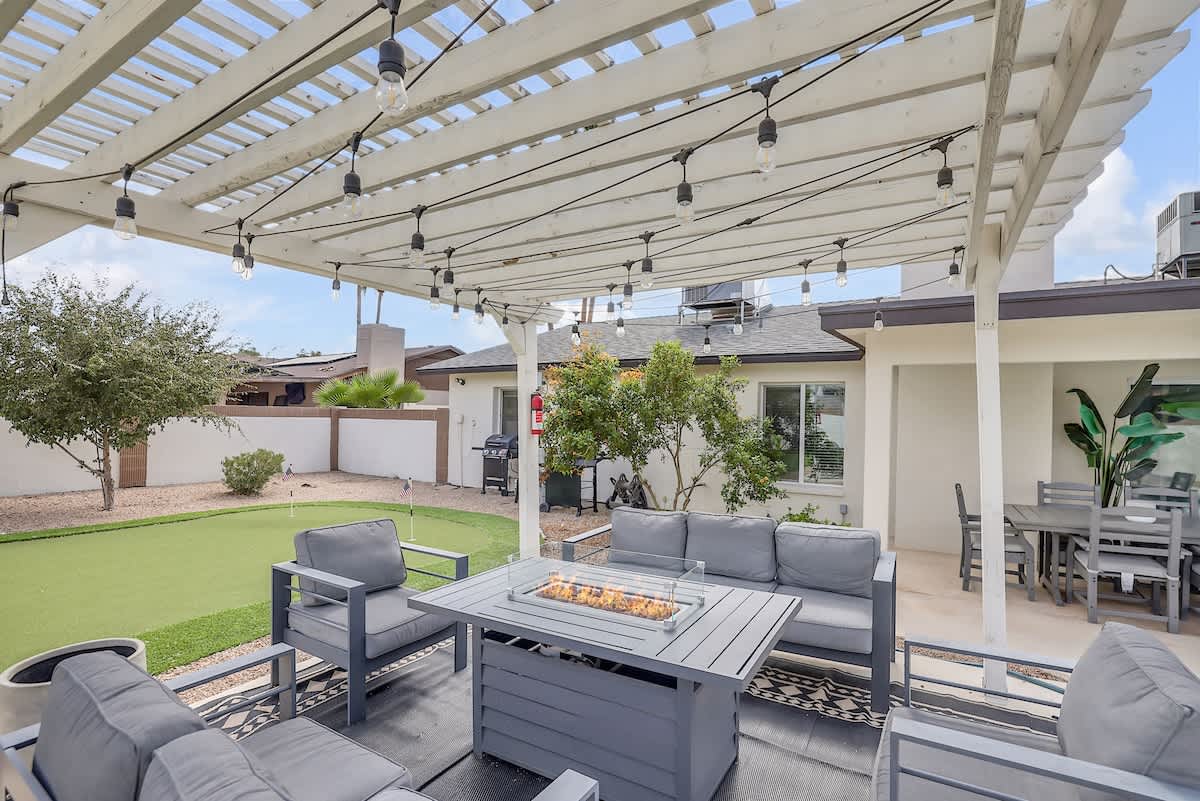 Outdoor Propane Fire Pit