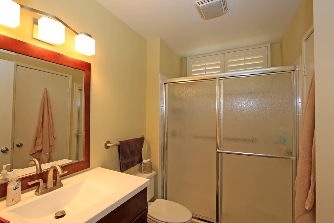 Bathroom with Shower Unit