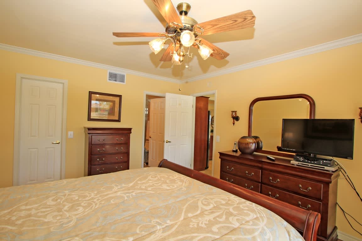 Bedroom with dresser