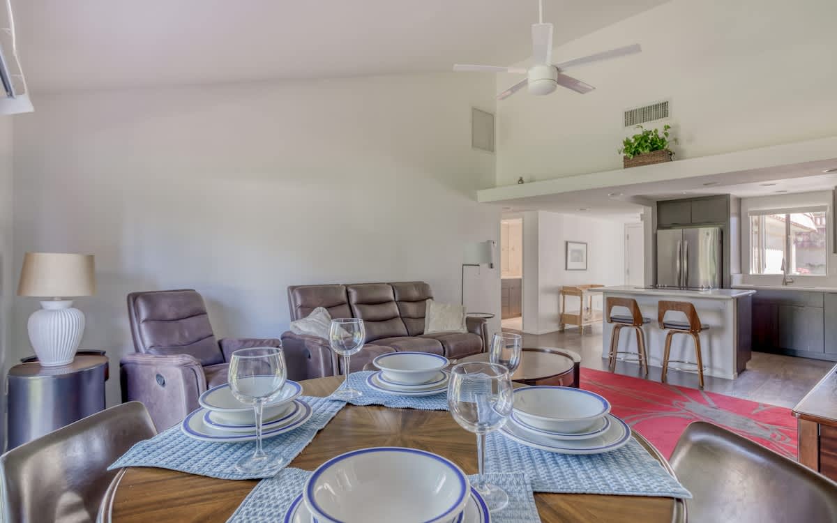 Living Room with cutlery