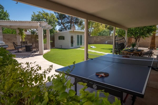 The Seaside Bohemian - Backyard Ping Pong