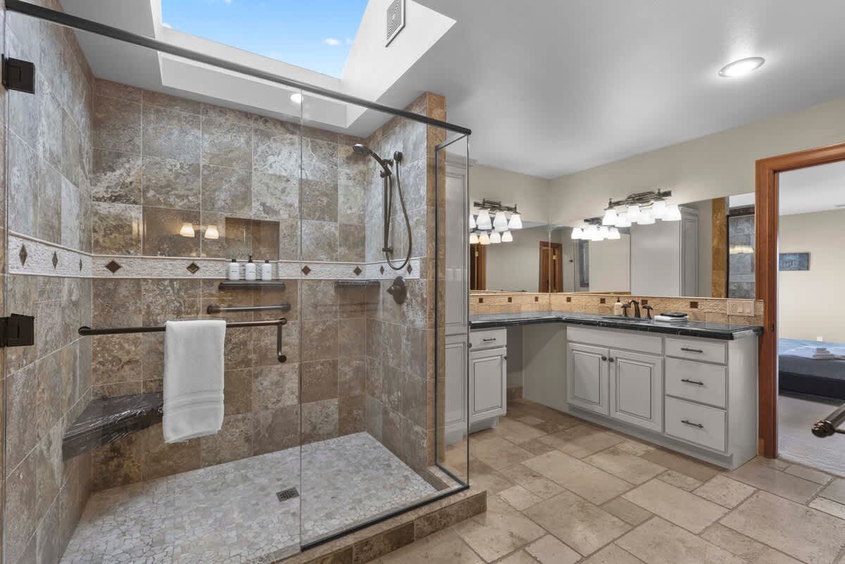 Master bathroom